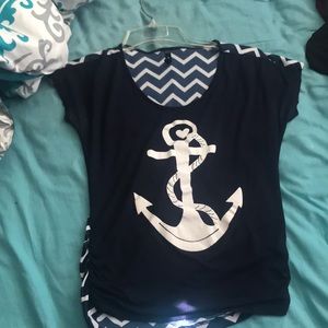 cute anchor t-shirt